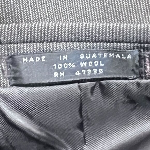 Jones New York Classic Mens Wool Suit Tailored For Foleys Gray Professional - Picture 4 of 12